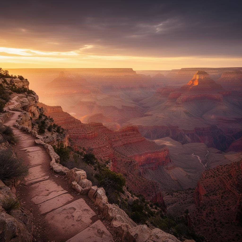 Grand Canyon trail