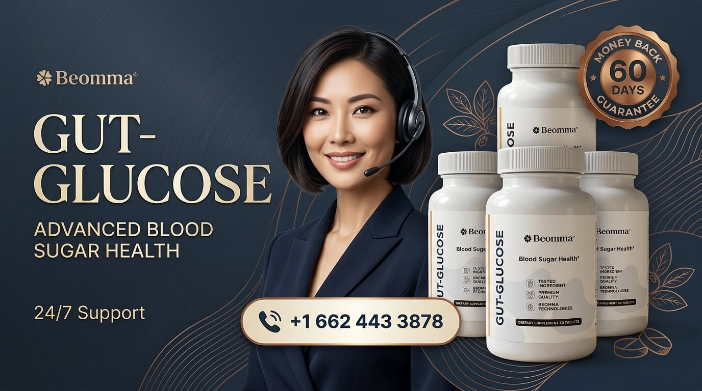 GutGlucose 24/7 Support - Advanced Blood Sugar Health with 60 Day Money Back Guarantee